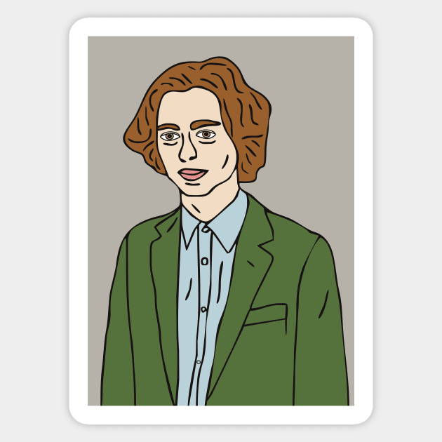 Timothee Chalamet Sticker by grekhov